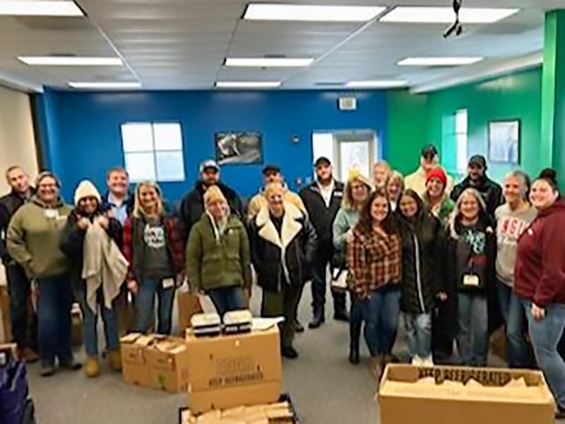 Moshannon Valley Staff Deliver 500 Meals to Local Shut Ins Through Annual Community