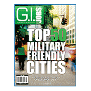 GEO recognized in G.I. Jobs for hiring in 43 of the 50 Military Friendly cities.