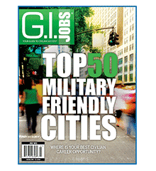 GEO recognized in G.I. Jobs for hiring in 43 of the 50 Military Friendly cities.
